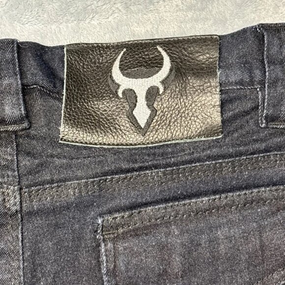 Bull-it Jeans Women’s Size 6 Dark Blue Boot Cut Lined Motorcycle Jeans - Picture 15 of 16